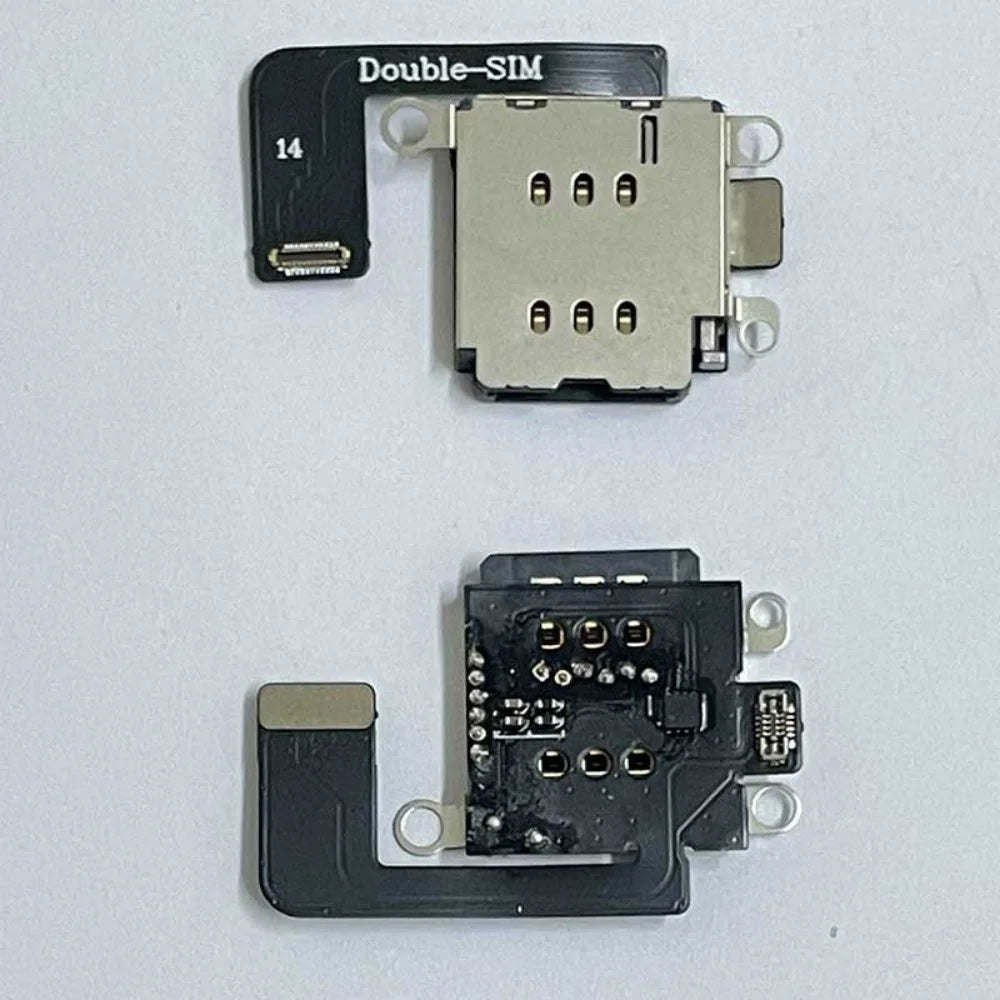 Mep Flex Built-in DB R-sim Double Integrated Card Slot For iPhone 12 to 17 series US Version Esim to Sim Dual Card Flex Calbe Professional Repair Tools