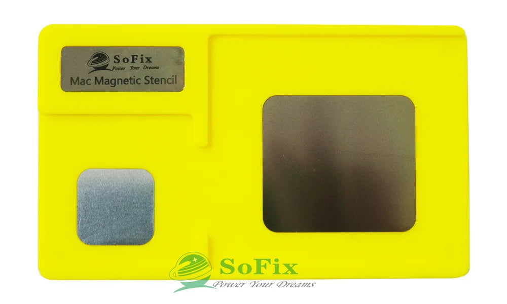 Sofix A1990 A2141 Graphics card GPU Reballing Jig with Stencil Logic Board GPU reballing Magnetic Stencil for Macbook Repair Professional Repair Tools