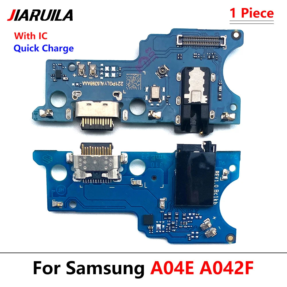 10Pcs USB Charger Charging Port Dock Connector Board Flex Cable For Samsung A10s A20s A30s A50s A21s A03s A03 Core A04 A04s Samsung phone repair parts
