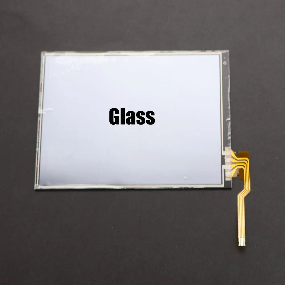 For 2DS Game Plastic Glass Touch Screen Digitizer Lens Panel Cover Top Bottom Clear Protective Film Stylus Pen Replacement Game console repair parts