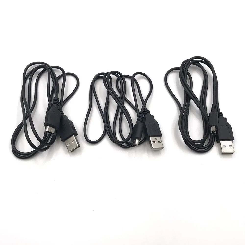 USB Data Charger Charging Power Cable Cord For DS Lite DSL NDSL For NDSi 3DS New 3DS XL LL GBM Game console repair parts