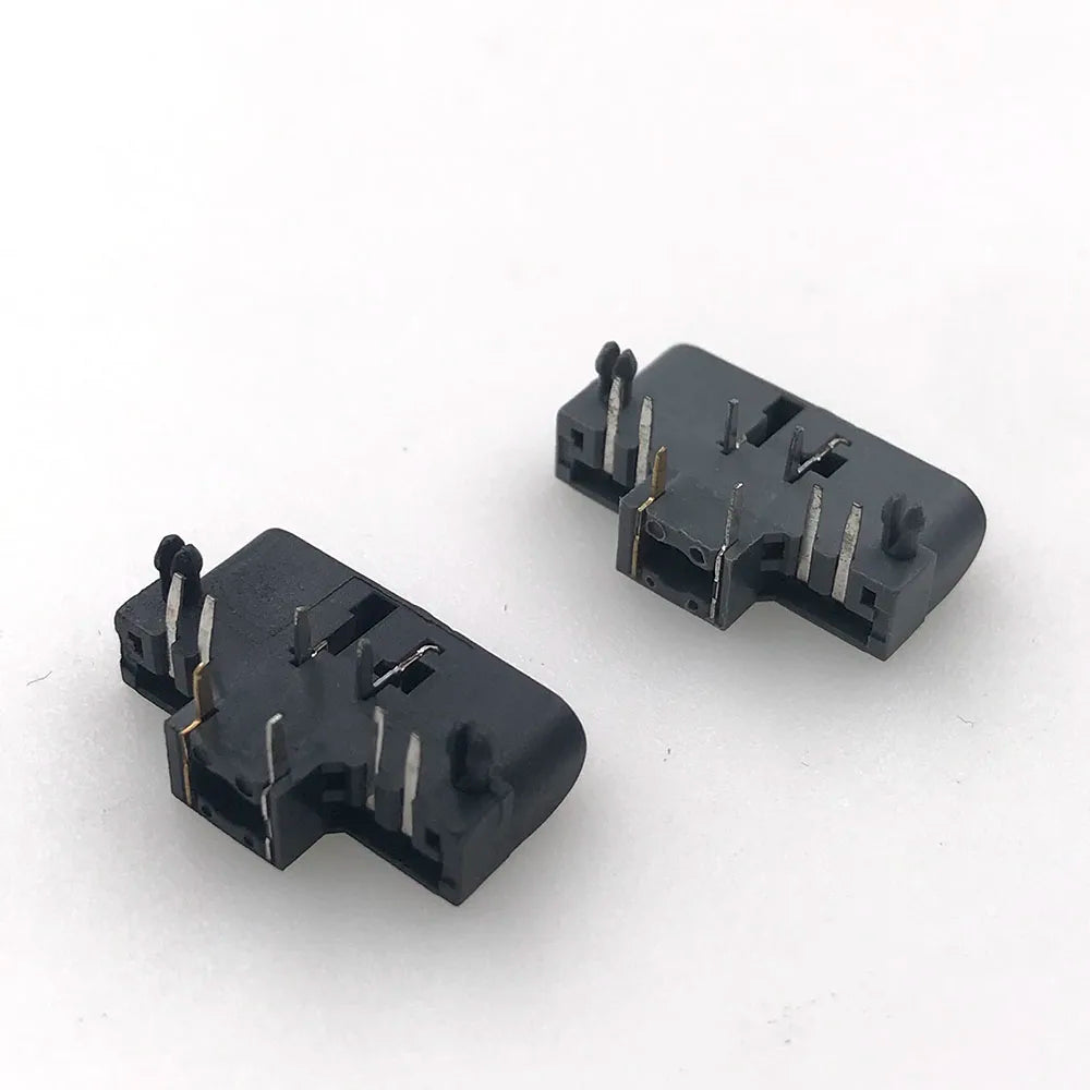 2pcs Black & Grey Headphone Jack Earphone Socket Slots For XBOX360 Wireless Wired Controller Replacement Game console repair parts
