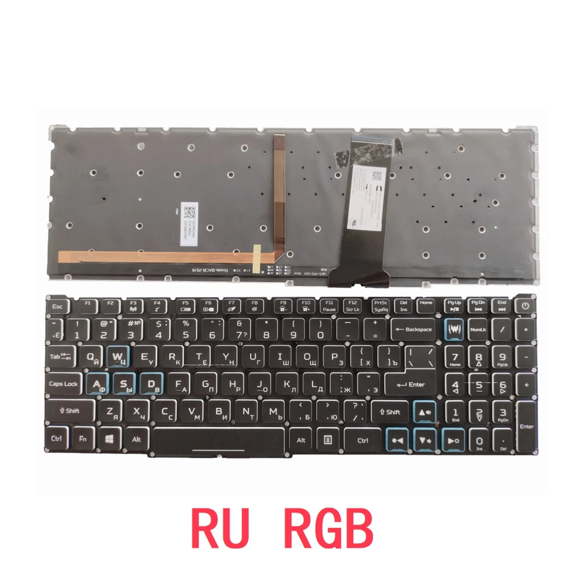 US RU SP BR RGB Keyboard For Acer Nitro 5 AN517-51 AN515-43 AN515-54 AN515-55 7 AN715-51 AN715-52 PH315-52 PH315-54 Acer laptop repair parts