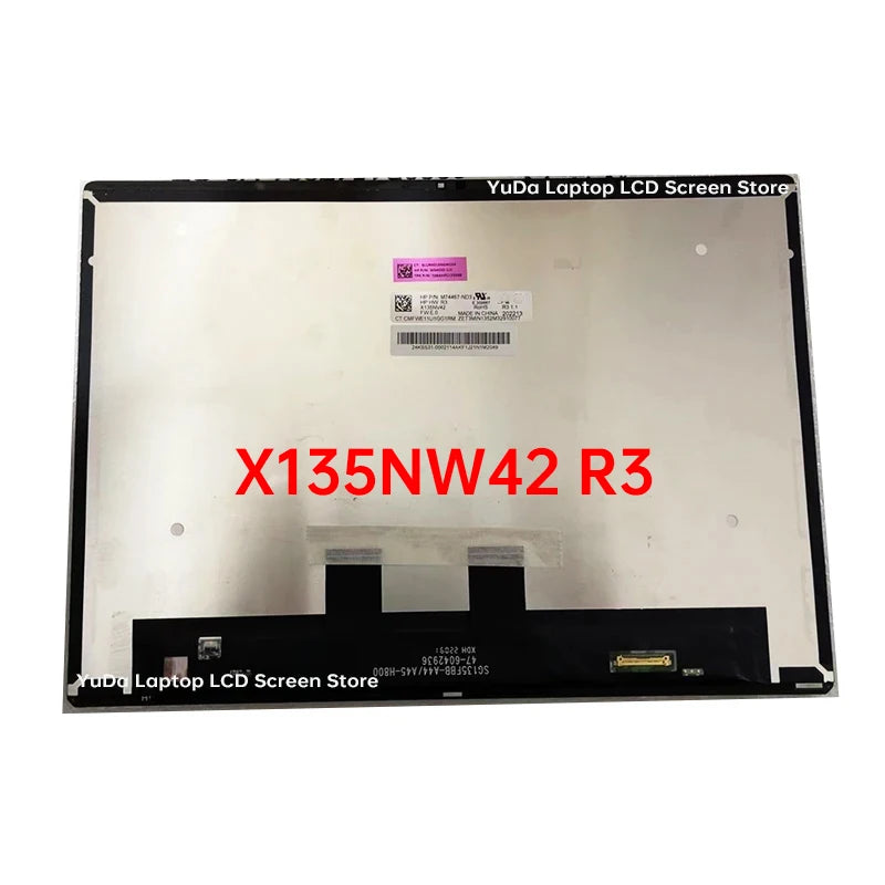 13.5" Touch Screen For HP Spectre X360 2-in-1 14-EF 14T-EF 14-EF2000 EF2001 EF2023 LCD Display Digitizer Assembly Replacement HP laptop repair parts