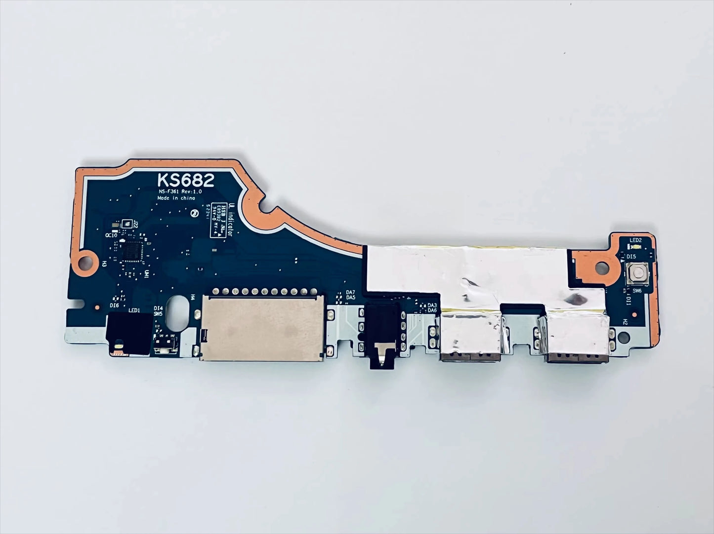 USB IO Board For Lenovo IdeaPad Pro 5 16IRH8 16ARP8 NS-F171/F161/F541/F361 KS685/688/680/682 NS-F881R10 LS692 USB switch board Lenovo laptop repair parts