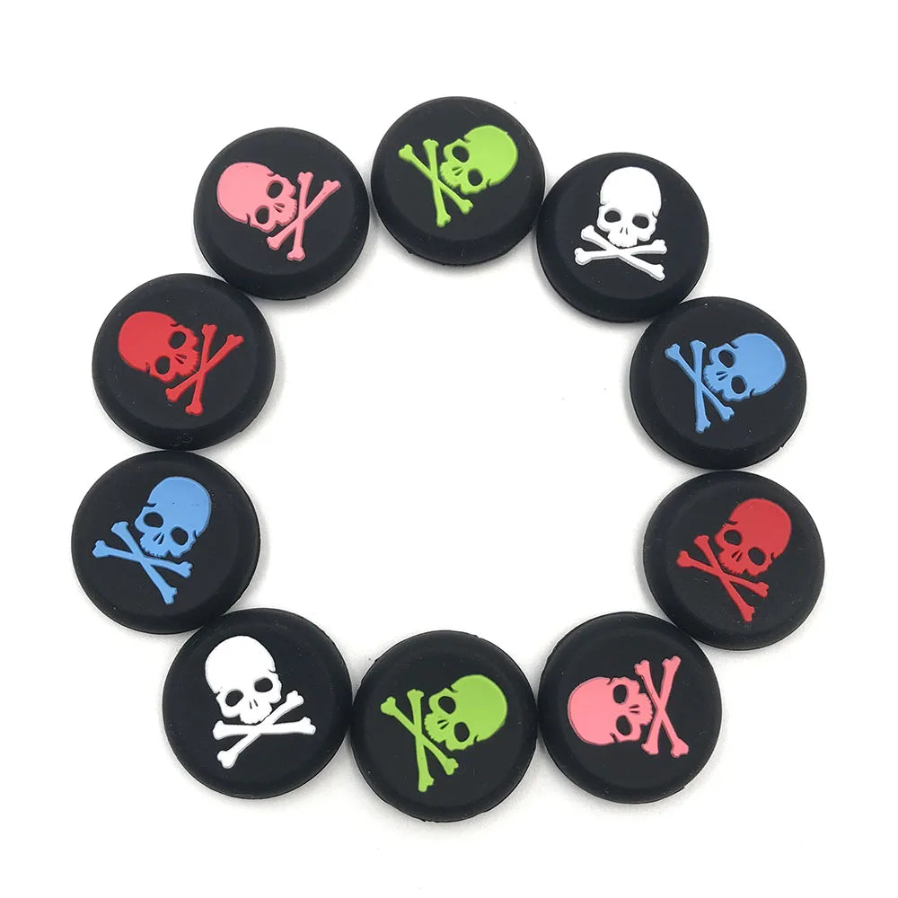 10Pcs Silicone Thumb Grip Cap For Playstation5 PS4 XBOX Series S Switch Pro Joystick Controller Accessories ThumbStick Grip Caps Game console repair parts