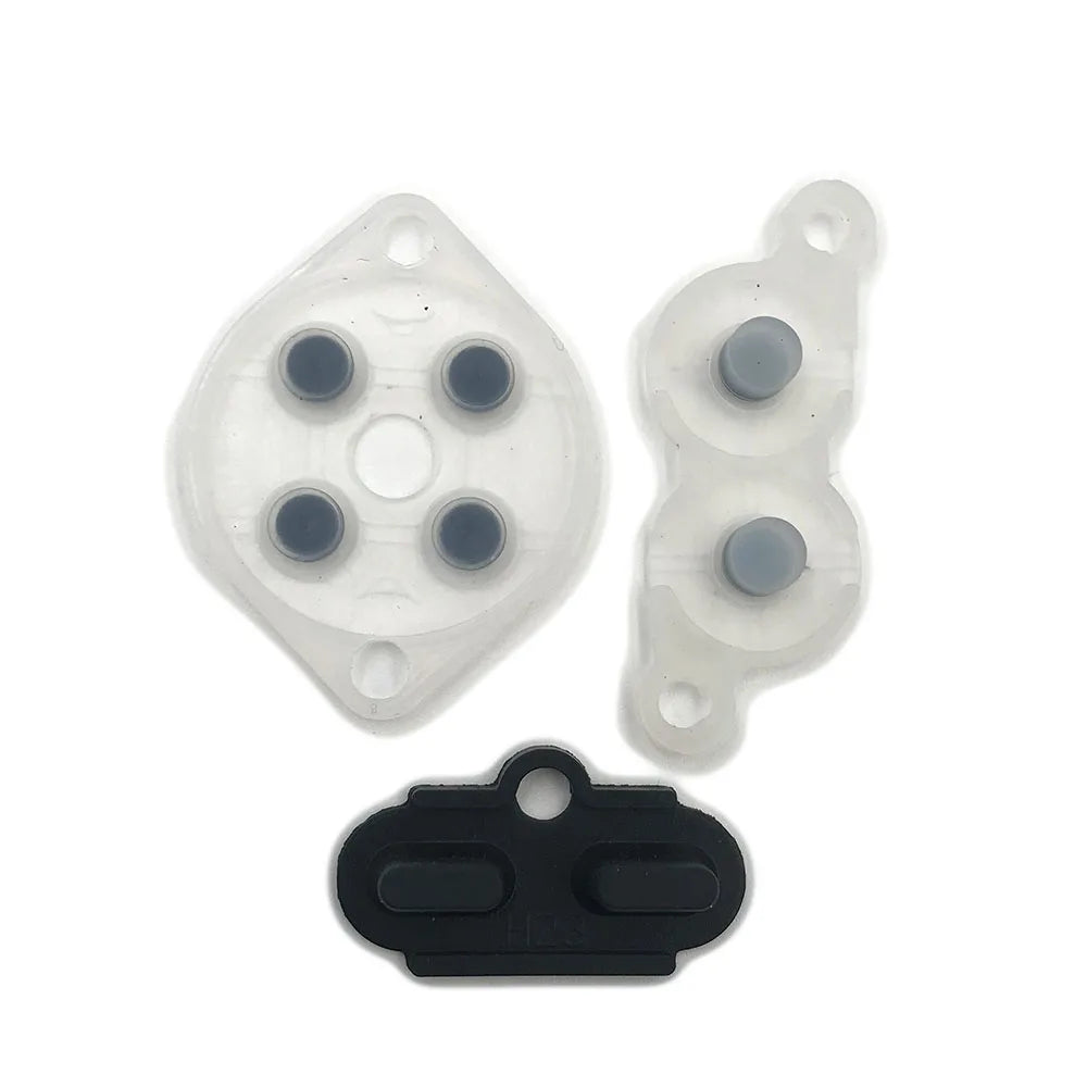 1set-10set Rubber Replacement Parts For NES FC PC Controller Joy Pad Silicon Conduct Rubber Button Game console repair parts