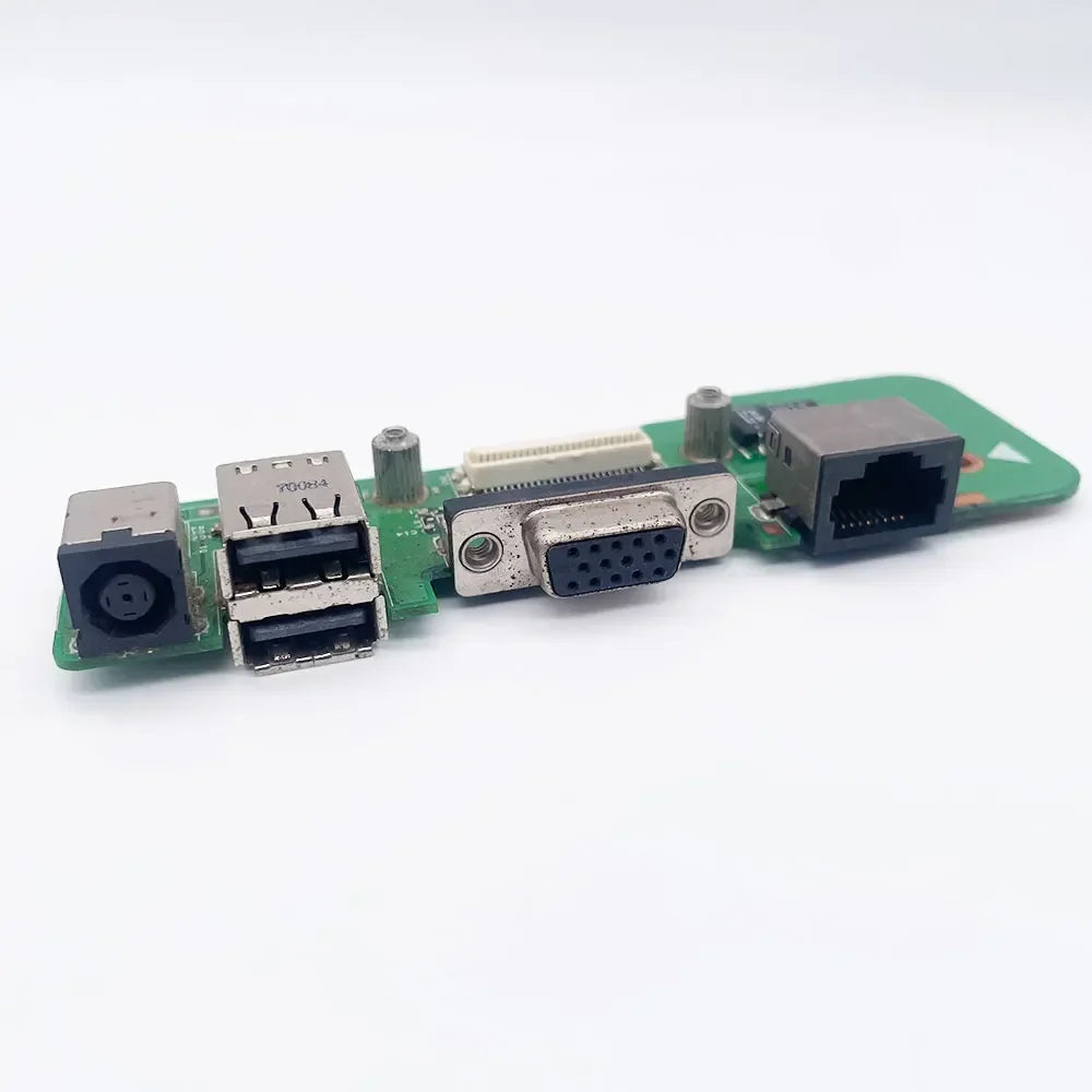 OEM For Dell Inspiron 1545 1546 laptop DC-IN USB VGA LAN Charging RJ45 Jack board 48.4AQ03.021 08530-2 Dell laptop repair parts