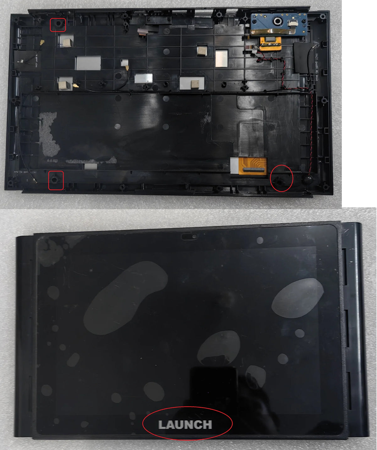 10 inch Display With Frame For Launch X431 PAD3 III LCD Touch Screen Digitizer Assembly Other Brand tablet repair parts