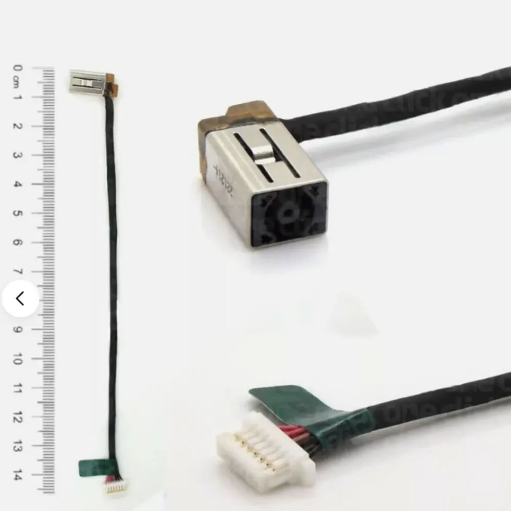 OEM For HP 14-ED 14-EG 14-EP 14-EM 14-GR TPN-i142 i141 440 G9 240 245 G10 Laptop DC Power Connector Jack DC-IN Charging Cable HP laptop repair parts