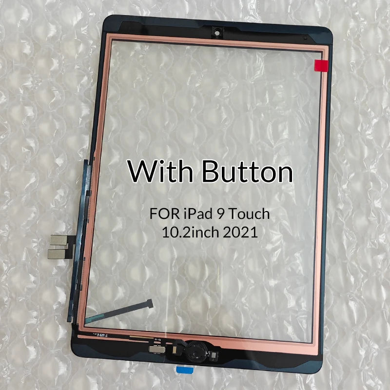 1Pcs For ipad 9 9th 10.2“ 2021 Front Touch Screen Digitizer Glass Sensor Replacement Display A2602 A2603 A2604 A2605 Touchscreen iPad repair parts
