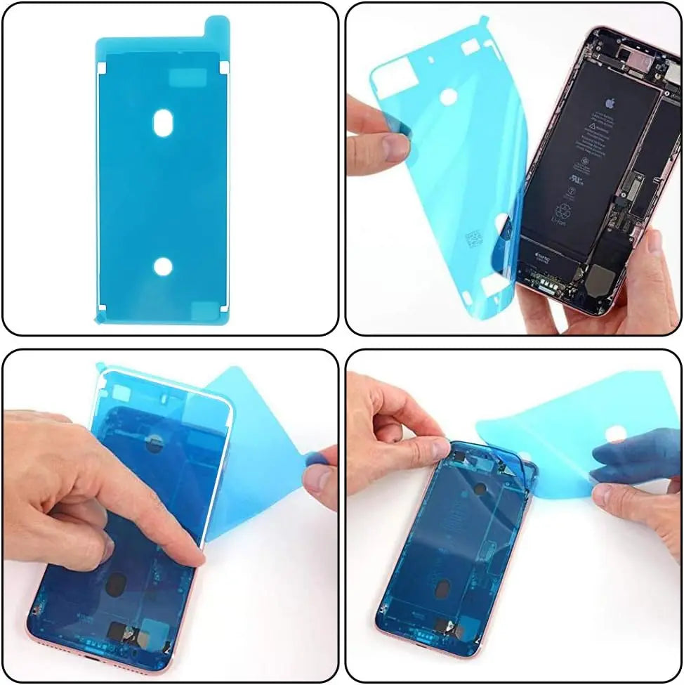 10pcs Waterproof Adhesive For iPhone 6s 7 8 Plus X Xr 11 12 13 14 Various Series Stickers Lcd Screen Frame Tape Repair Parts iPhone phone repair parts