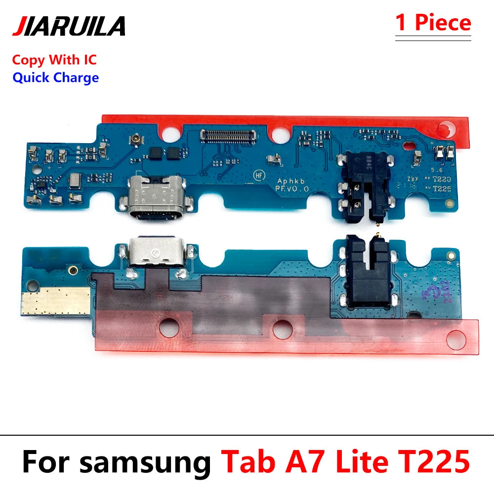 For Samsung Tab A7 Lite T220 T225 USB Charging Dock Connector Port Board Flex Cable Samsung phone repair parts