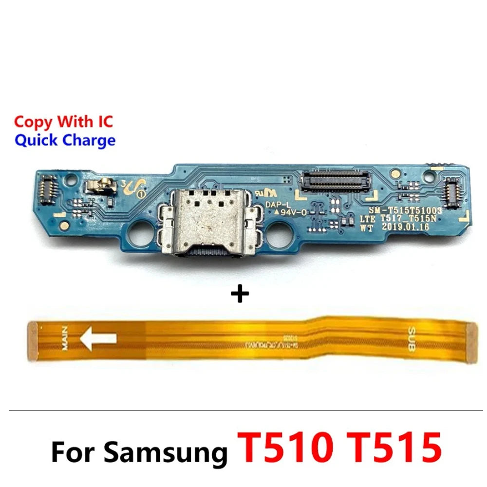 New For Samsung Tab A 10.1 SM-T510 T515 T510 Main board Motherboard Connector LCD Display Flex Cable Samsung phone repair parts