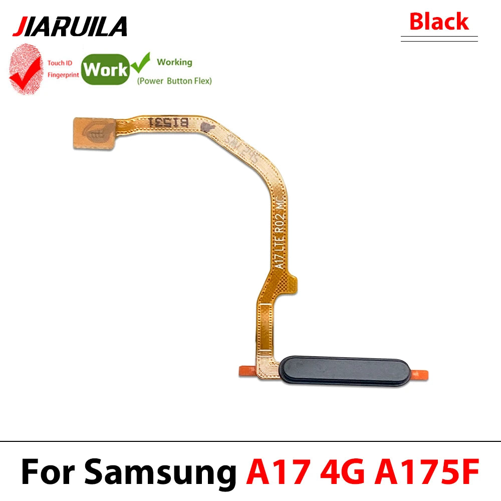 Home Button FingerPrint Touch ID Sensor Flex Cable Ribbon For Samsung A06 A16 A26 A07 A17 4G 5G Replacement Parts Samsung phone repair parts