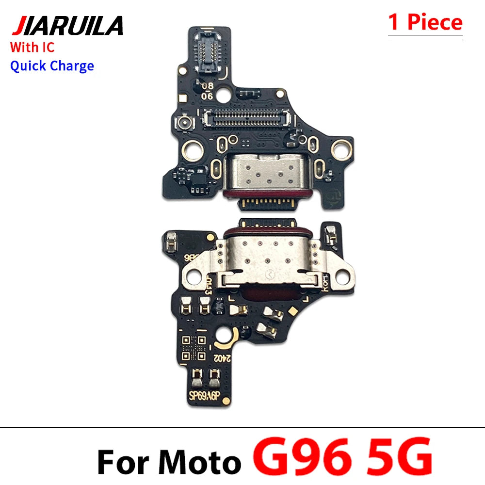 USB Charger Charging Board Port Connector Flex Cable For Moto G04 G14 G24 G54 G64 G84 G34 G45 G05 G15 G75 G85 G06 G56 G86 Power Motorola phone repair parts