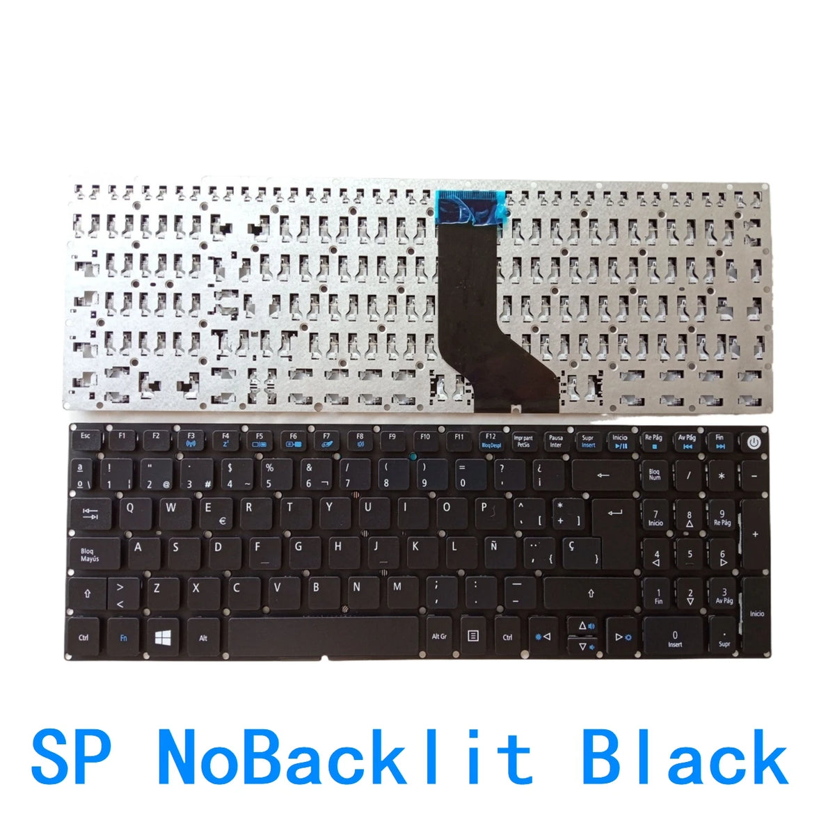US RU SP BR Backlit Keyboard For Acer Aspire E5-573 E5-573T E5-573TG E5-573G E5-722 E15 E5-582P 507H 56AV 507H 54G6 F5-572 Acer laptop repair parts