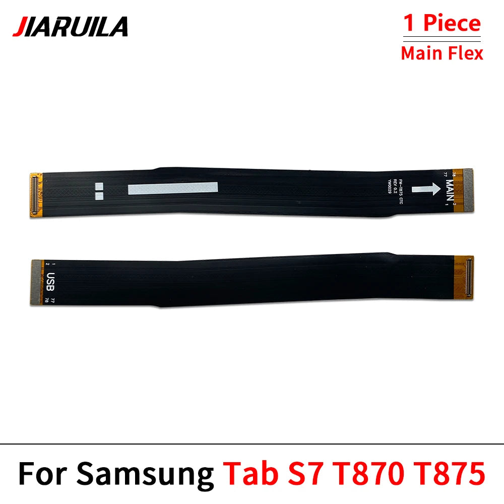 New For Samsung Tab S7 SM-T870 SM-T875 T870 T875 Main Board Motherboard Connector LCD Display Flex Cable Samsung phone repair parts