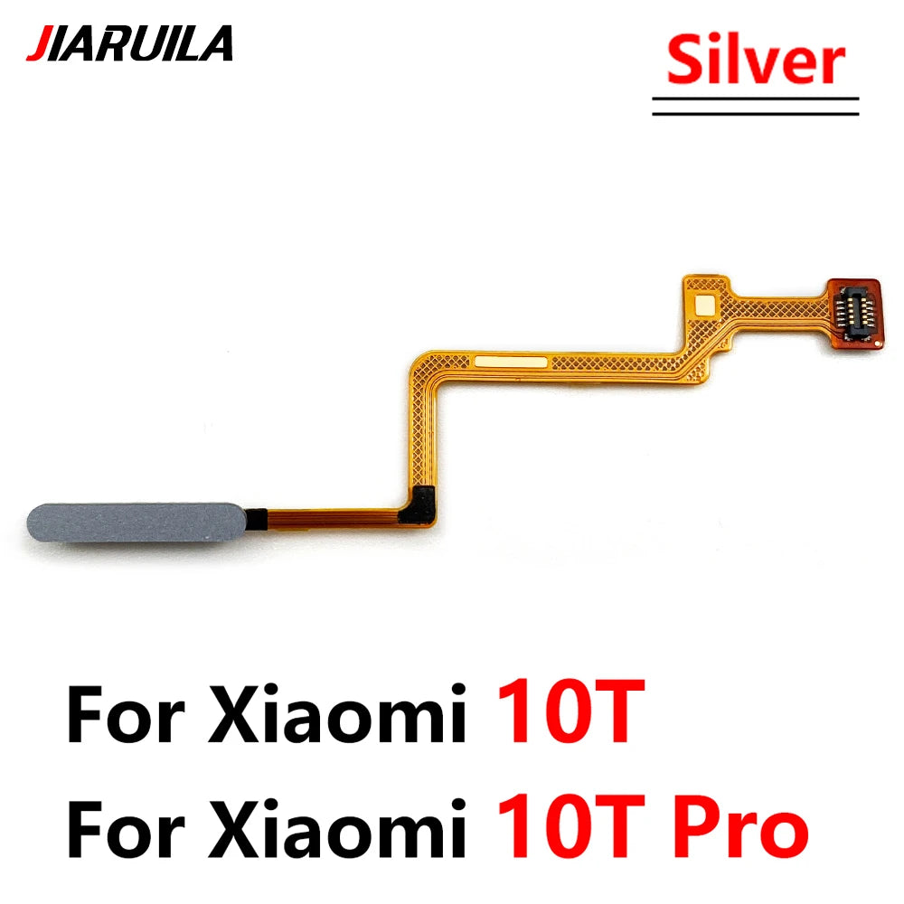 New For Xiaomi Mi 10T Mi10T Pro M2007J3SY Fingerprint Sensor Home Return Key Menu Button Flex Ribbon Cable Xiaomi Xiao mi phone repair parts