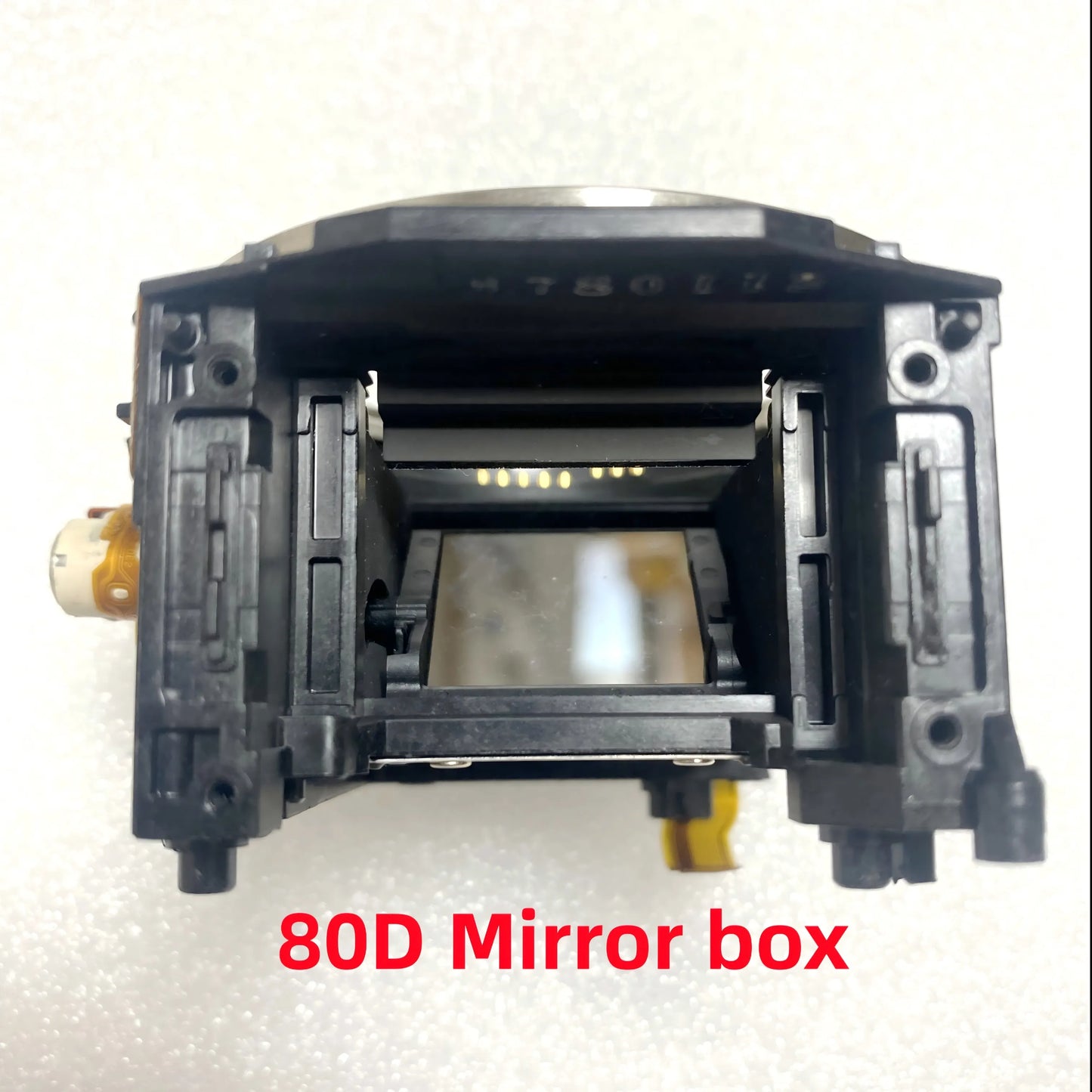 Original For Canon EOS 80D 80d Mirror Box Main Body with Motor and Reflective Glass Plate Unit Repair Part Digital Camera repair parts