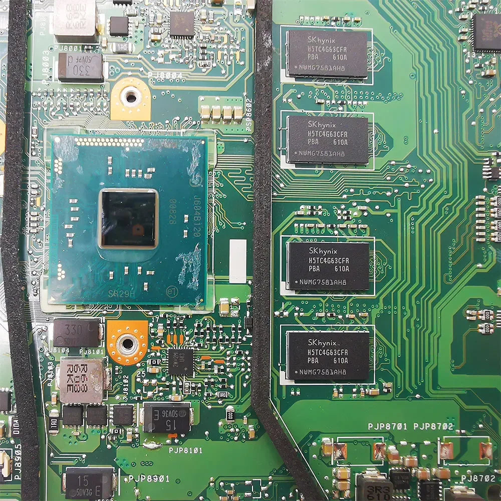 OEM used For ASUS E402S E402SA L402SA X402SA F402SA Laptop Motherboard Mainboard Intel N3050 CPU 2GB RAM 32G SSD ASUS laptop repair parts