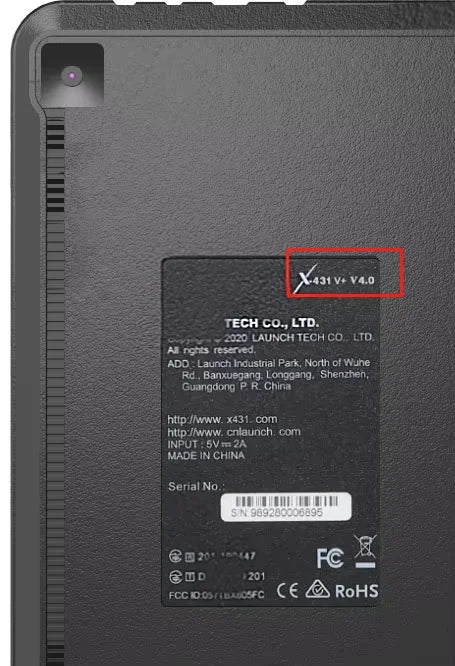 10.1" For Launch X431 V+ 4.0 / X431 PRO3S+ V2.0 LCD Display Matrix with Touch Screen Digitizer Assembly Other Brand tablet repair parts
