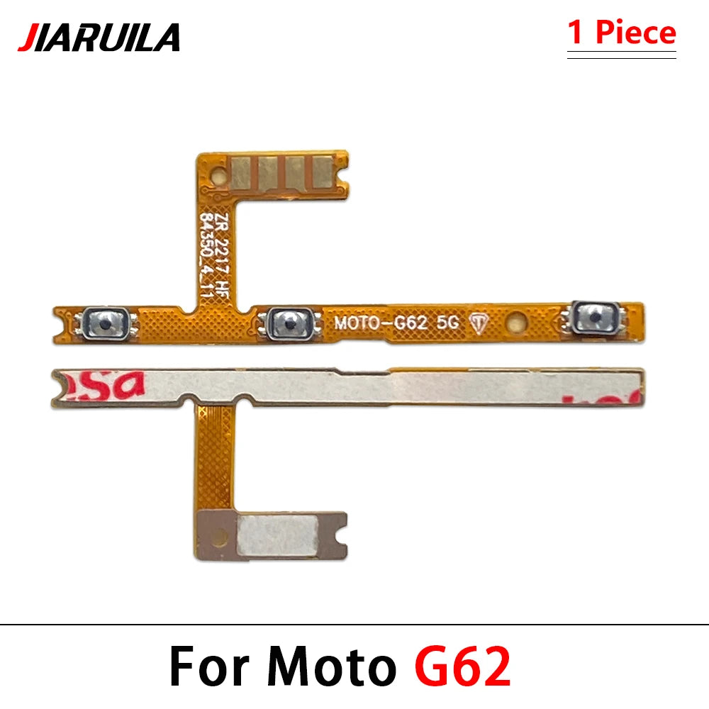 Power on off Volume Key Button Flex Cable For Motorola Moto G10 G20 G30 G100 G200 G50 G60 G60s G31 G51 G71 G22 G32 G52 G62 5G Motorola phone repair parts