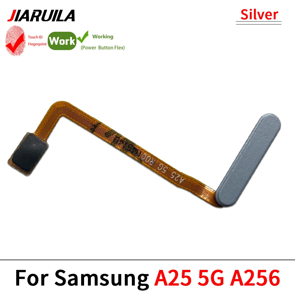New For Samsung A05s A15 A25 4G 5G Home Button FingerPrint Touch ID Sensor Flex Cable Replacement Parts Samsung phone repair parts