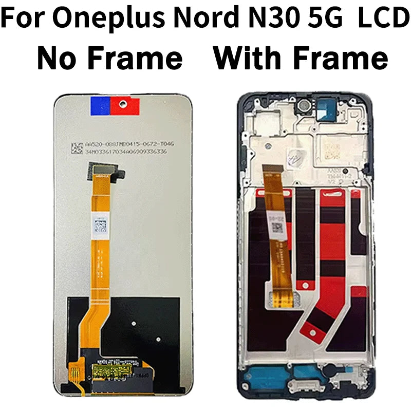 OEM For OnePlus Nord N10 N20 N30 5G Display Screen Touch Panel Digitizer For 1+N100 N200 N300 Display Replacement OnePlus phone repair parts