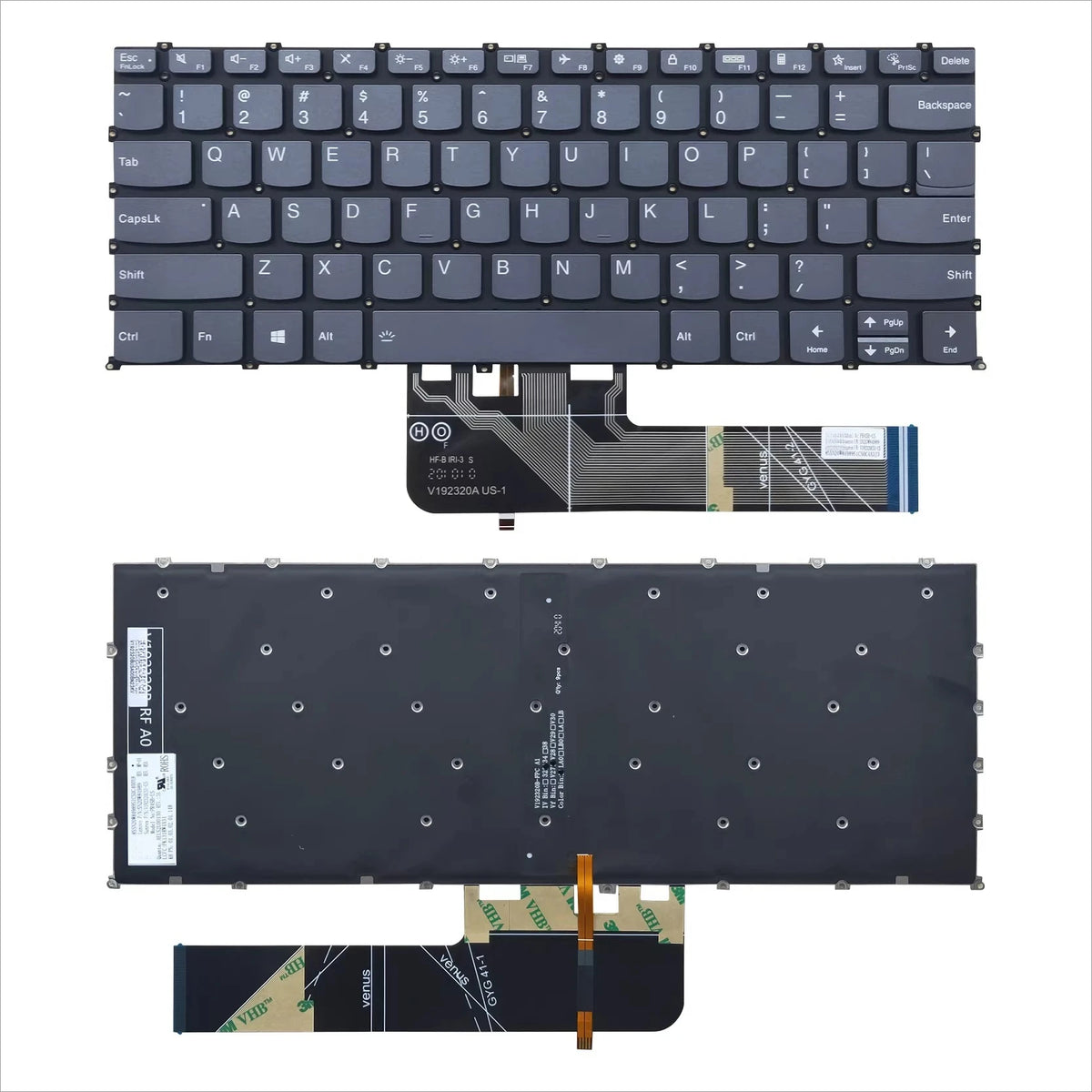 Upper case keyboard for Lenovo Xiaoxin PRO 14ACH 14ITL 14IHU YOGA 14SITL 14SARE 2021 topcase palmrest keyboard cover touchpad Lenovo laptop repair parts