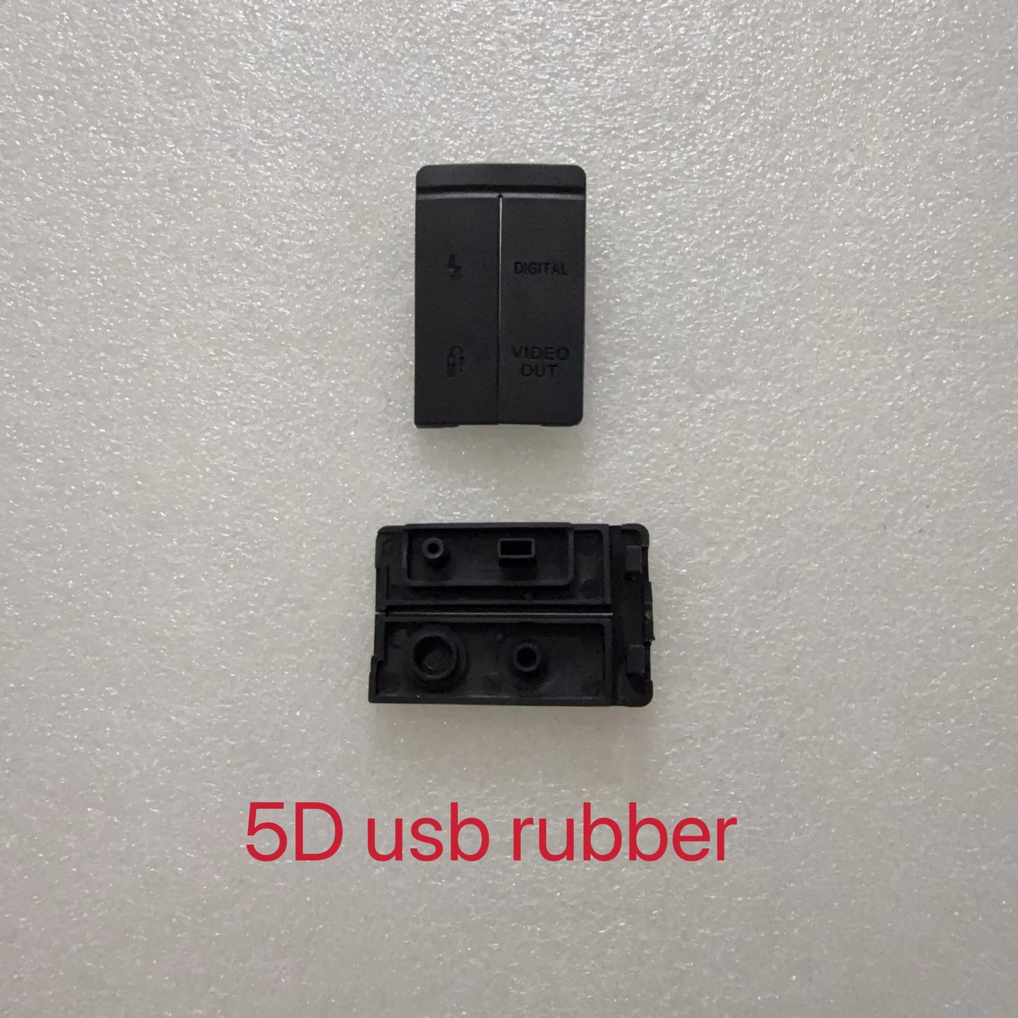 1 pcs NEW For Canon EOS 5D USB/ DC IN/VIDEO OUT Rubber Door Bottom Cover Digital Camera Repair Part Digital Camera repair parts