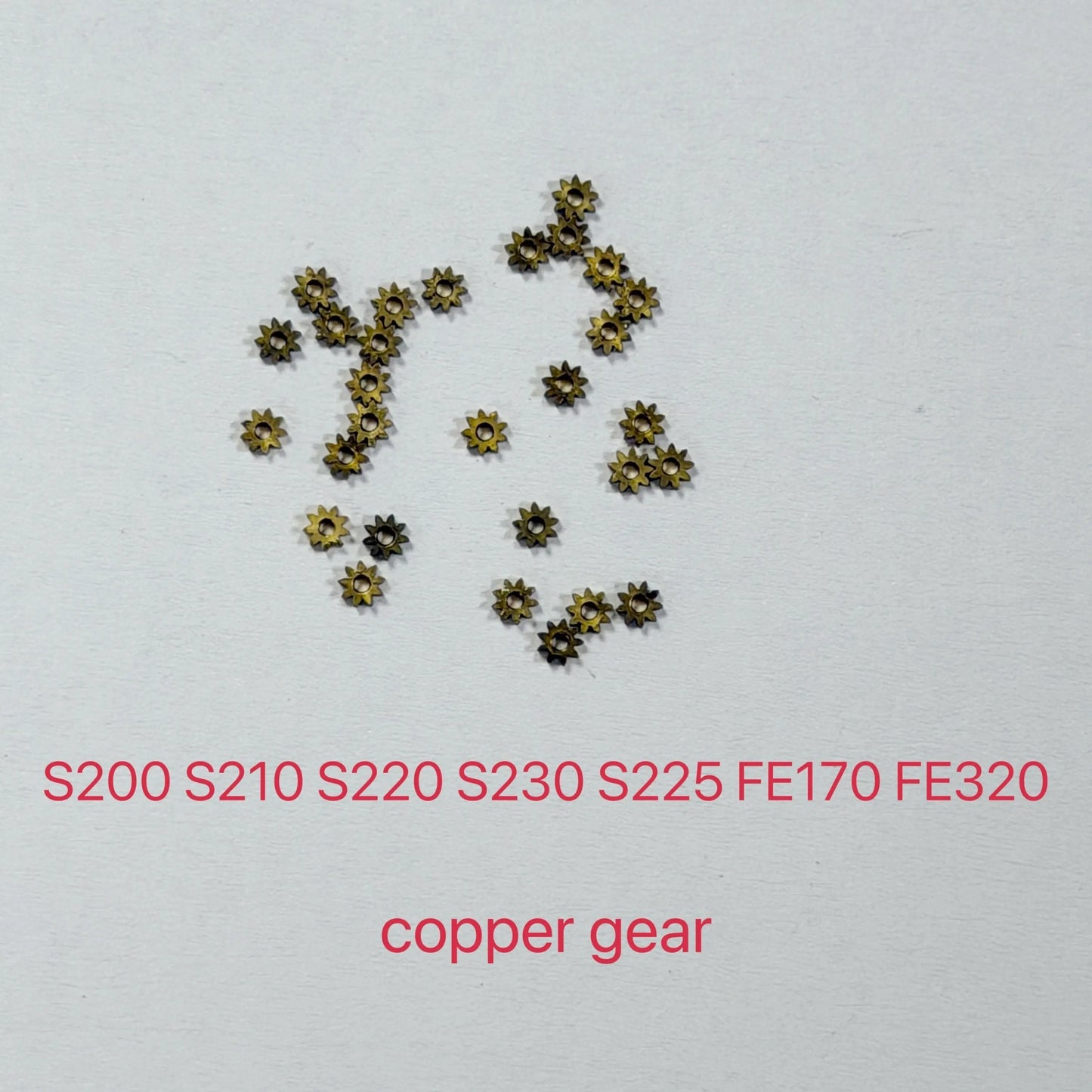 1pcs New Original Lens Copper Gear for Nikon S200 S210 S220 S230 S225 FE170 FE320 Camera Lens Gears Digital Camera repair parts