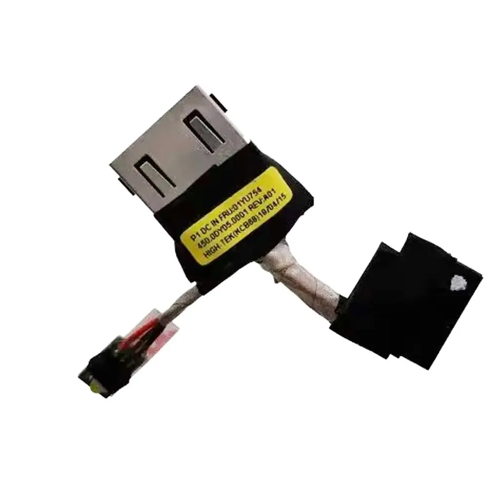 For Lenovo ThinkPad X1 Extreme P1 Gen 1 2 3 Laptop DC Power Connector Jack DC-IN Charging Flex Cable 01YU754 450.0DY05.0001Lenovo laptop repair parts