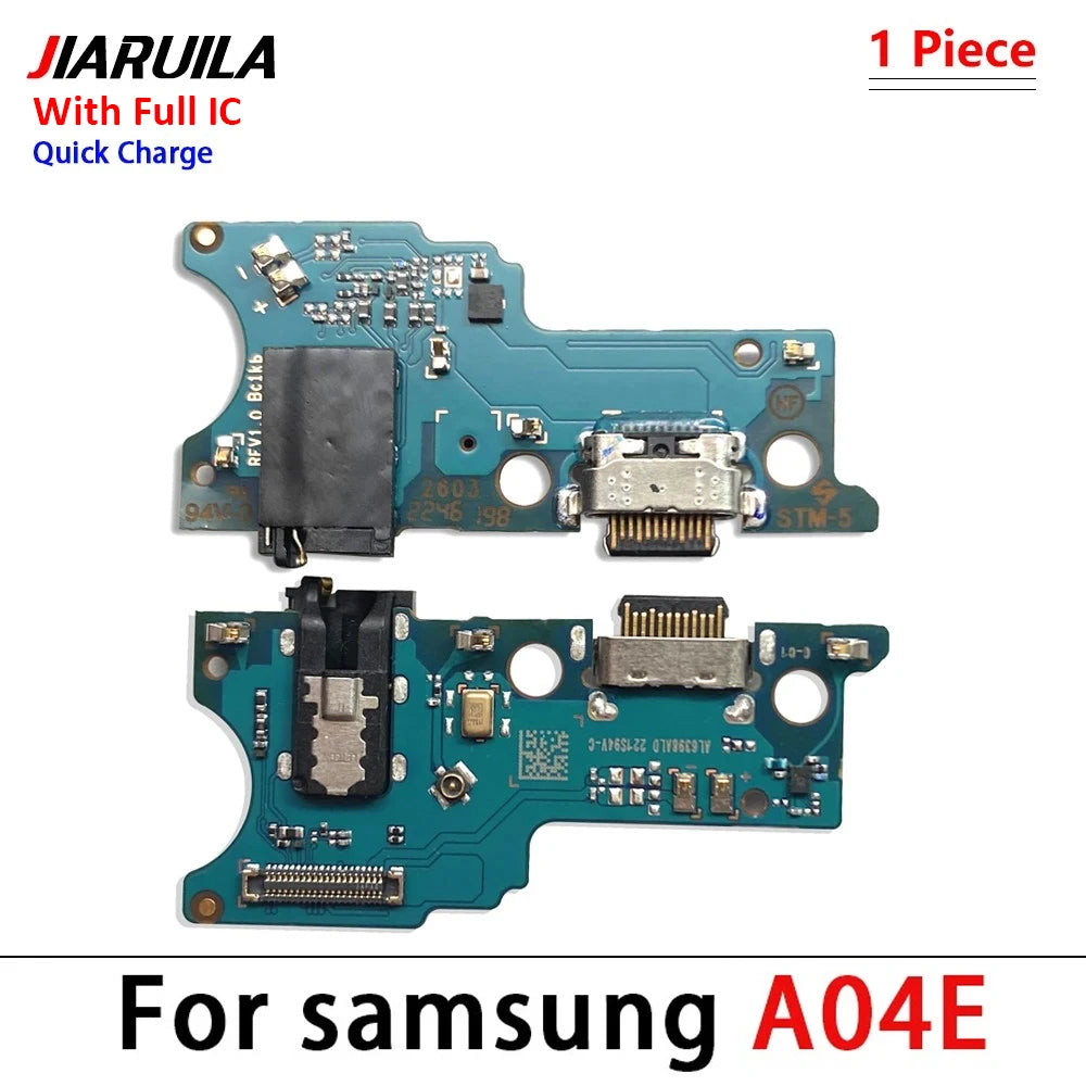 For Samsung A02 A12 A22 A32 A52 A72 A52s A03 A03s A04E 4G 5G USB Charging Port Dock Charger Connector Board Flex Cable Samsung phone repair parts