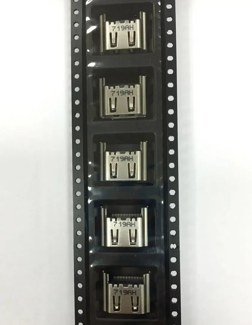 5pcs/lot Original New for Ps4 Fat Game Console Cuh-1000 1100 Hdmi-compatible Socket Connector Port with Serial Number Code Game console repair parts