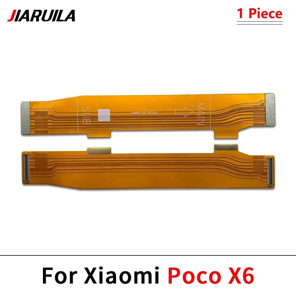 New For Xiaomi Poco F1 F2 F3 F4 F5 GT X3 X4 X5 X6 M4 Pro 4G 5G Main Board Motherboard Connector Board Flex Cable Xiaomi Xiao mi phone repair parts