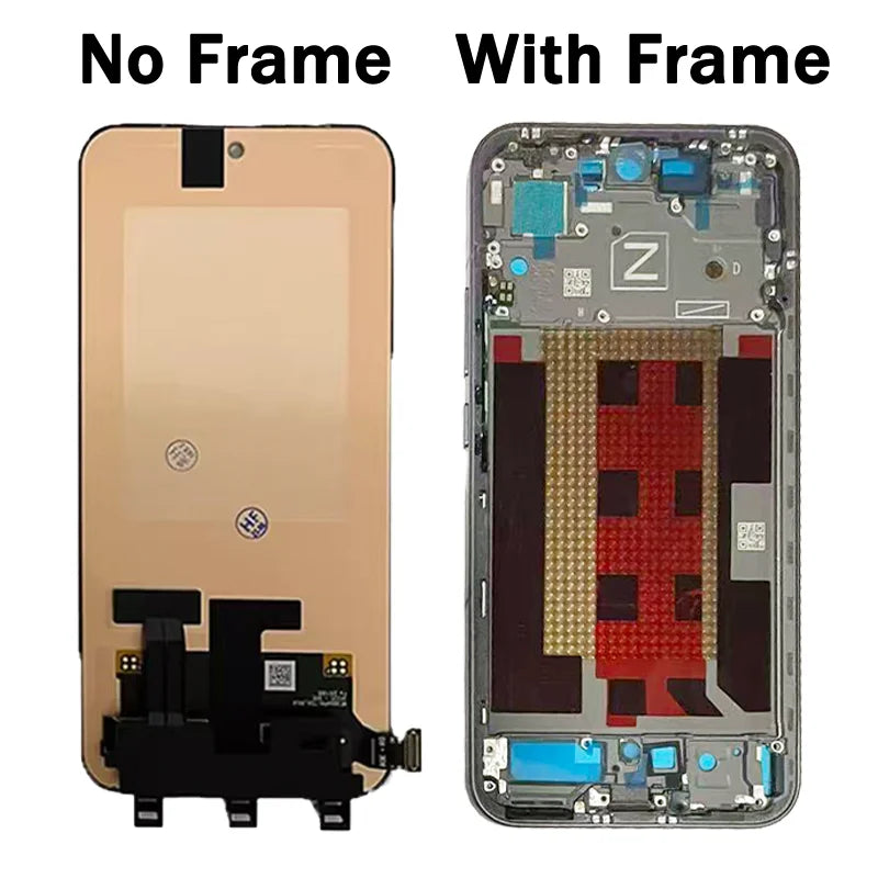 6.59"AMOLED For Oppo Reno13 Reno 13 5G LCD Display Screen Touch Digitizer Assembly CPH2689 PKM110 Display With Frame Oppo phone repair parts Realme phone repair parts