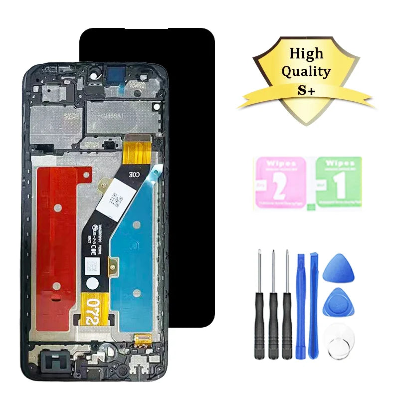 6.6"Screen For TCL 503 LCD T442M, T442A, T442J Display Touch Screen Digitizer Assembly For TCL 503 Display With Frame TCL phone repair parts