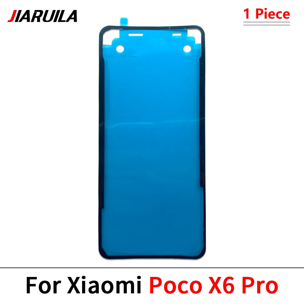 New For XIaomi Poco F3 F4 F5 M4 X3 X4 X5 X6 Pro GT 4G 5G Adhesive Sticker Back Housing Battery Cover Glue Tape Xiaomi Xiao mi phone repair parts