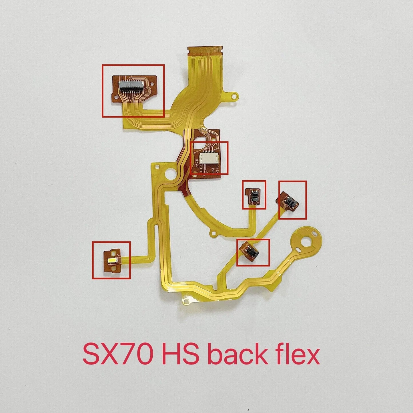 New SX70 Lens Back Rear Flex Cable with Full IC for Canon Camera Lens SX70HS Replacement Parts Digital Camera repair parts