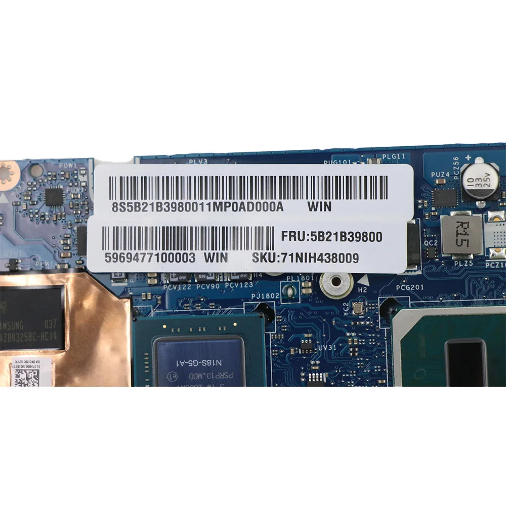 LA-K321P Laptop Motherboard For Lenovo ideapad 5-14ITL05 With CPU i5-1135G7 i7-1165G7 MX450 2G RAM:8G/16G 5B21B39800 5B21B39796 Lenovo laptop repair parts