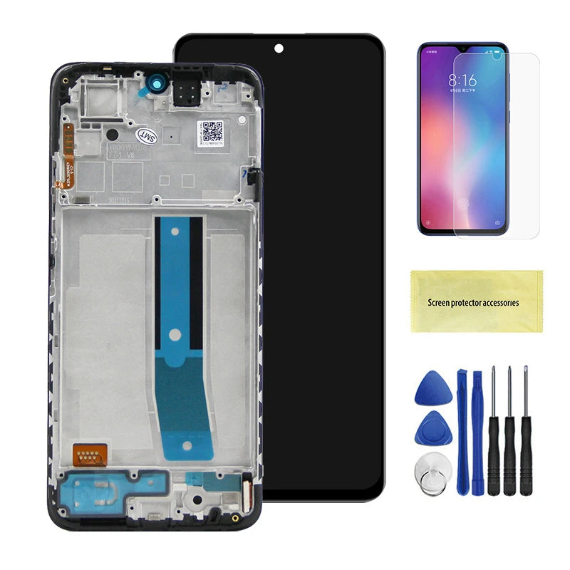 6.43'' Screen for Xiaomi Redmi Note 11 2201117TG Lcd Display Digital Touch Screen with Frame for Redmi Note 11 Replacement Xiaomi phone repair parts