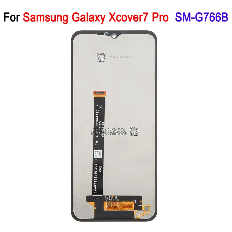 6.6-inch PLS LCD Screen For Samsung Galaxy Xcover7 SM-G556B / Galaxy Xcover7 Pro SM-G766B LCD Display Touch Screen Replacement Samsung phone repair parts