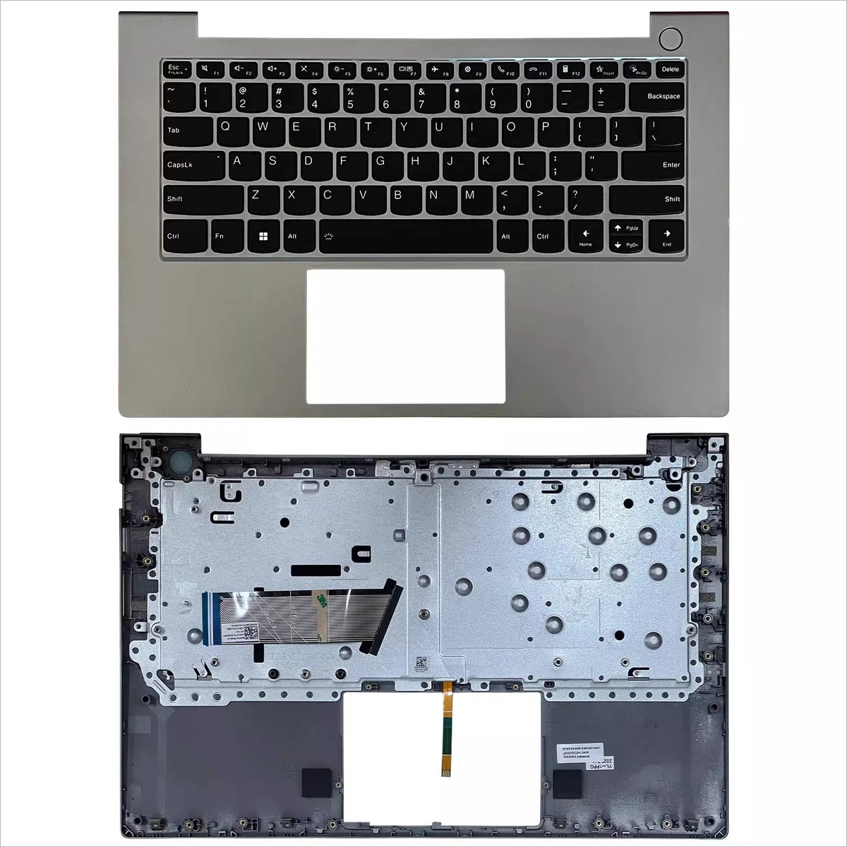Upper case keyboard for Lenovo K4E-ITL K4E-ARE IAP ABA ACL topcase palmrest C shell keyboard cover touchpad assembly Lenovo laptop repair parts