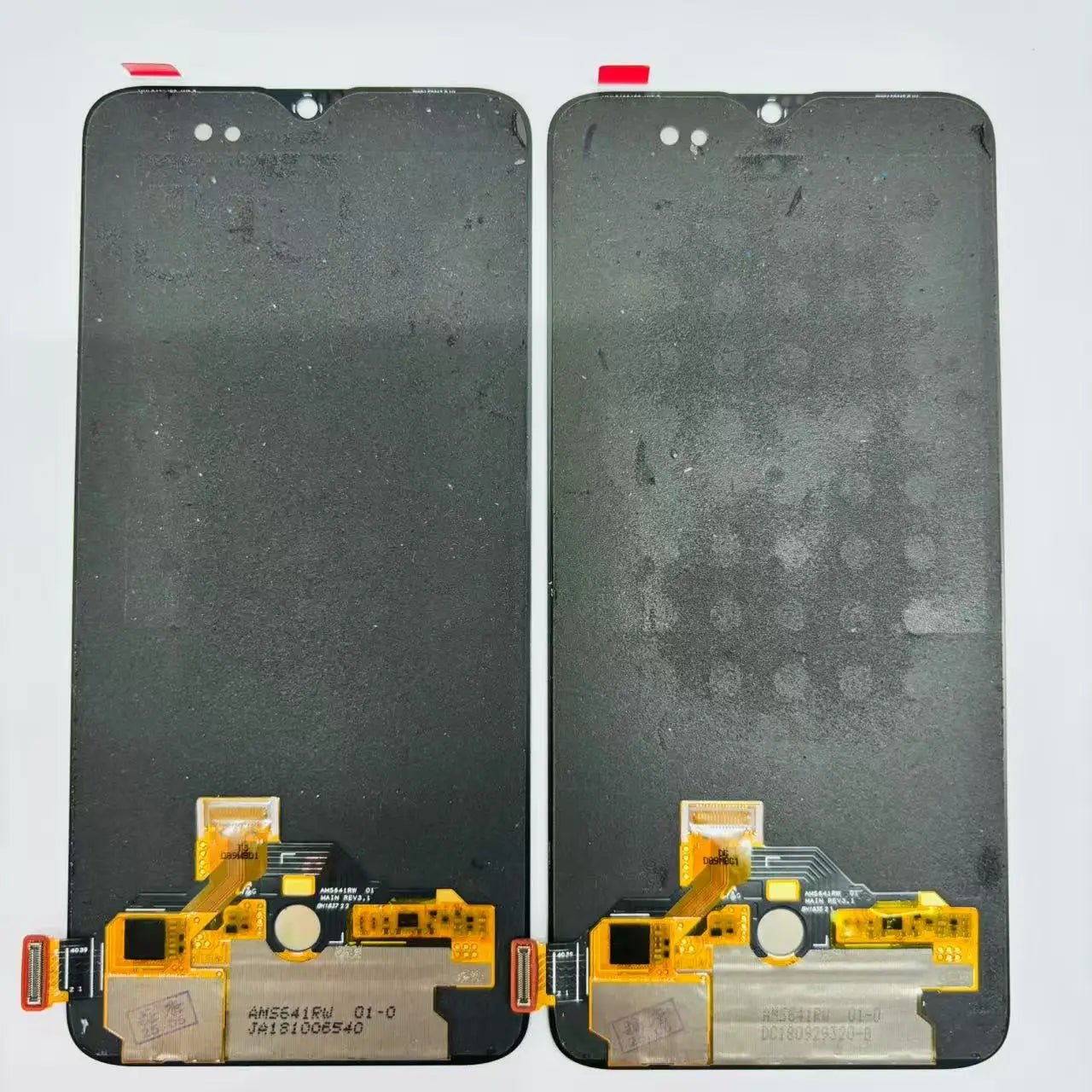 Original AMOLED 6.41" For OnePlus 6T 1+6T LCD Display Touch Screen Digitizer Assembly Replacement For OnePlus 6t 1+6t +Frame OnePlus phone repair parts