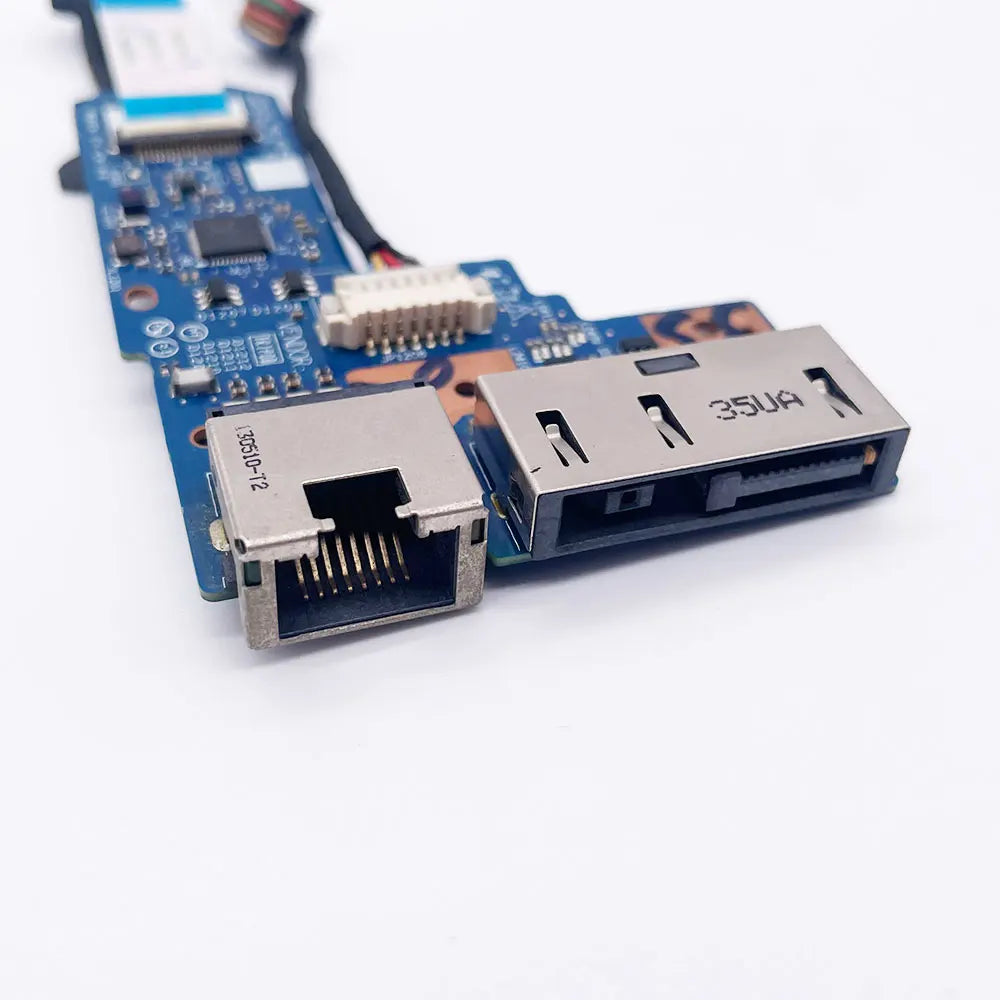 For Lenovo ThinkPad E431 E440 Laptop RJ45 Network card DC Power Jack DC-IN Charging Flex Cable board NS-A042 DC02C003C00Lenovo laptop repair parts