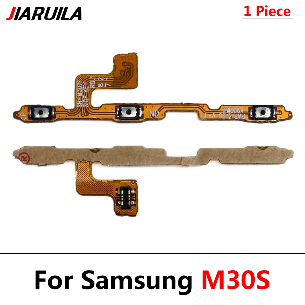 Power On Off Volume Side Button Key Flex Cable For Samsung M30s M10 M20 M30 M22 M32 M52 M62 M23 M33 M53 M34 M10s M31 M51 M31s Samsung phone repair parts