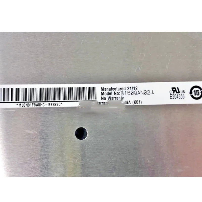 16 Inch LCD Screen B160QAN02.L B160QAN02.H NE160QDM-NY2 MNG007DA1-2-3 B160QAN02.H NE160QDM-N62 For IdeaPad 5 Pro-16 100Sgrb 2.5K