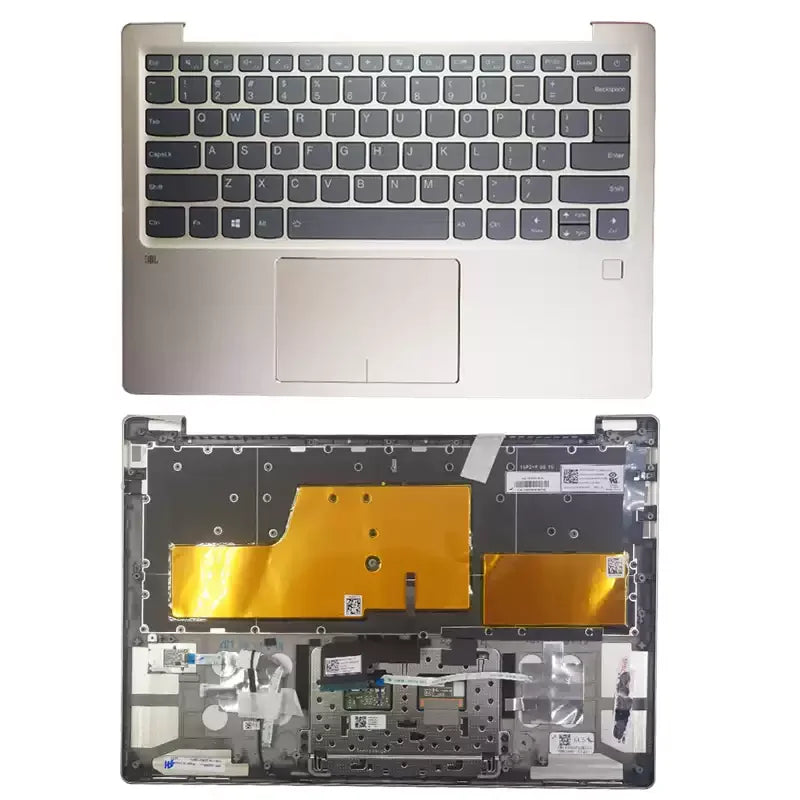 Upper case keyboard for Lenovo ideapad 720S-13 720S-13IKB 720S-13ARR topcase palmrest C shell keyboard cover touchpad assembly Lenovo laptop repair parts