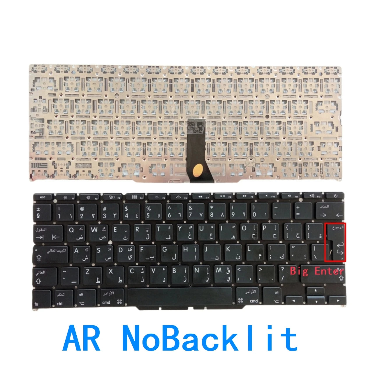 New US Russian Spanish UK Arab Backlit Keyboard For Apple Macbook Air 11.6 inches A1370 A1465 2011 2012 2013 2014 2015 Year MACBOOK laptop repair parts
